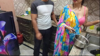 Indian Desi Wife Fucked Hard by Her Hubby First Time in kitchen Video