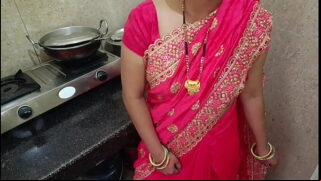 Telugu hot maid get fucks with boss in kitchen in clear audio Video